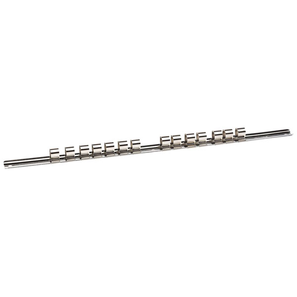 50548 1/4" Sq. Dr. Retaining Bar with 18 Clips (400mm)