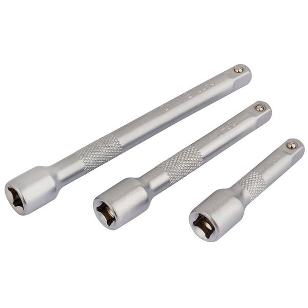 Draper 16424 1/4" Sq. Dr. Extension Bar Set (3 Piece)