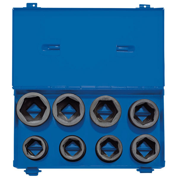 Draper Expert 83272 3/4" Sq. Dr. Metric Impact Socket Set in Metal...