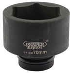Draper Expert 5098 Expert 17mm 1 Square Drive Hi-Torq® 6 Point Impact Socket