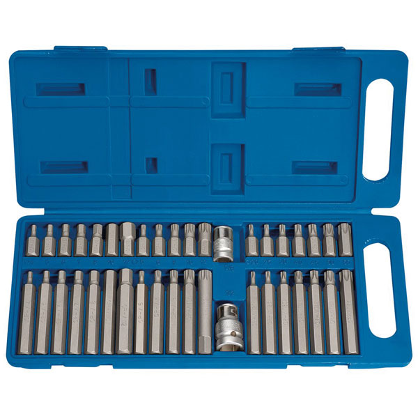 Draper 33323 TX-STAR® Hexagon and Spline Mechanic's Bit Set (40 Piece)
