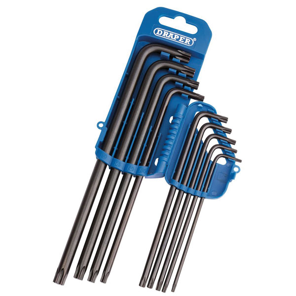 Draper 33748 Extra Long TX-STAR® Key Set (9 Piece)