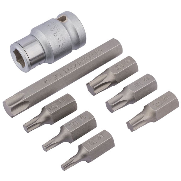 Click to view product details and reviews for Draper Expert 83562 1 2 Inch Sq Dr Tx Star® Bit Set 8 Piece.