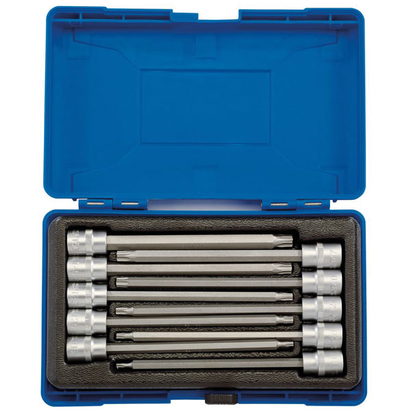  16311 3/8" Sq. Dr. 150mm Long TX-STAR® Socket Bit Set (10 Piece)