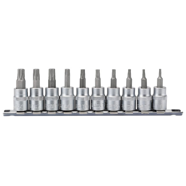 Draper Expert 16309 3/8" Sq. Dr. 48mm Long TX-STAR® Socket Bit Set...