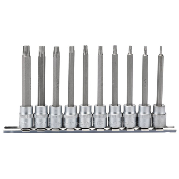 Draper Expert 16310 3/8" Sq. Dr. 100mm Long TX-STAR® Socket Bit Se...