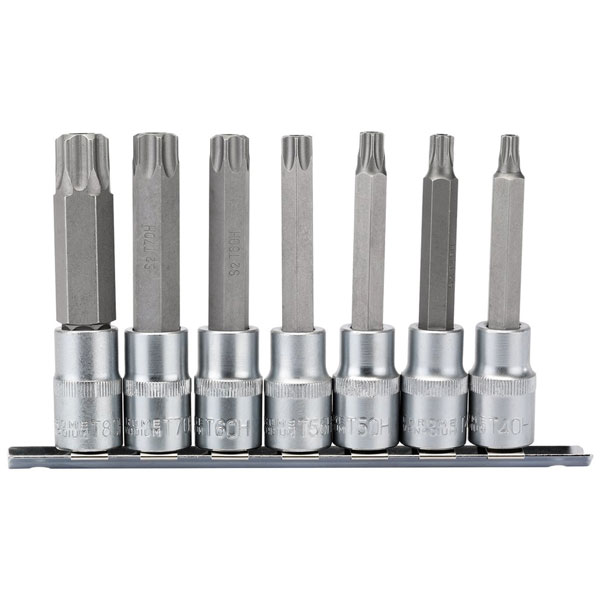 Draper Expert 16338 1/2" Sq. Dr. TX-STAR® Security Socket Bit Set ...