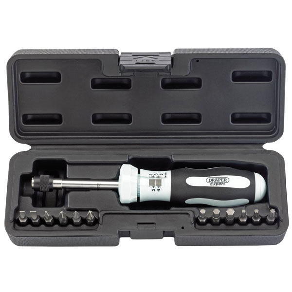 Draper Expert 75170 Torque Screwdriver Kit (1-5NM)