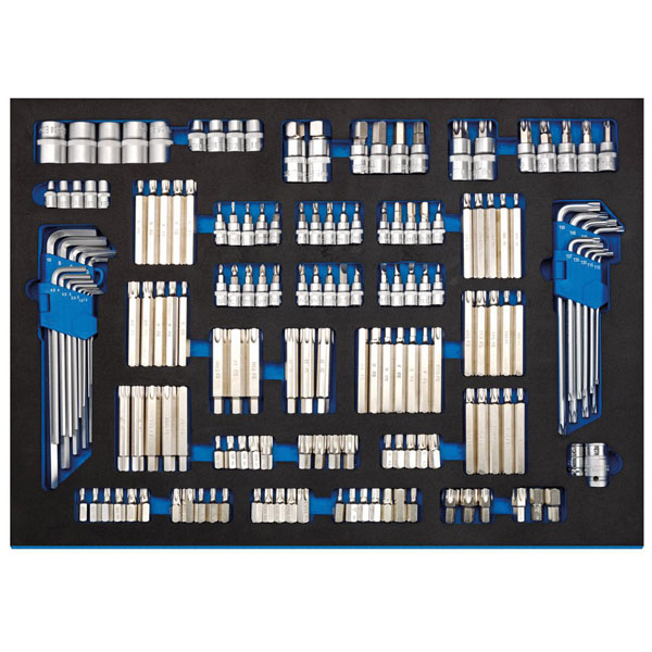  63516 Bit Set in Full Plus Drawer EVA Insert Tray (167 Piece)