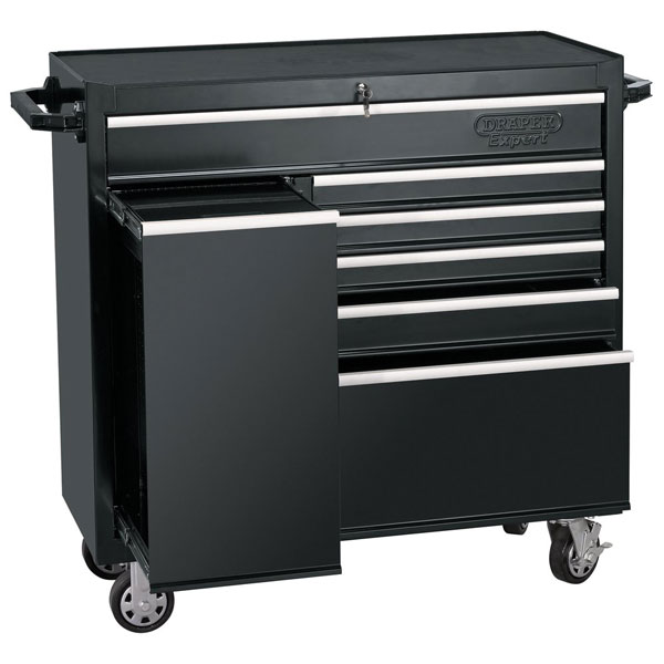  14546 42" Roller Tool Cabinet With Side Locker (6 Drawer)