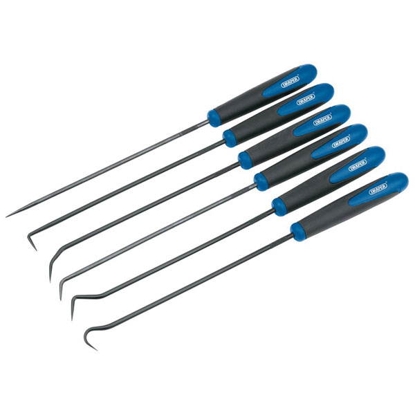 Draper 51764 Long Reach Hook and Pick Set (6 Piece)