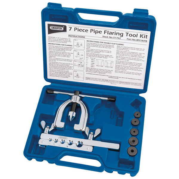 Draper Brake Pipe Flaring Kit (7 Piece) - Image 12