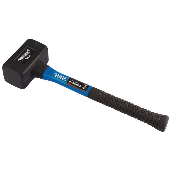 Draper 74318 Rubber Dead Blow Hammer with Fibreglass Shafts (3.6kg...