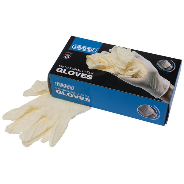  63762 Latex Gloves (Box of 100)