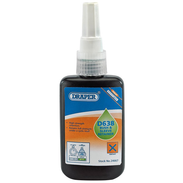Draper 24667 D638 Bush and Sleeve Retainer
