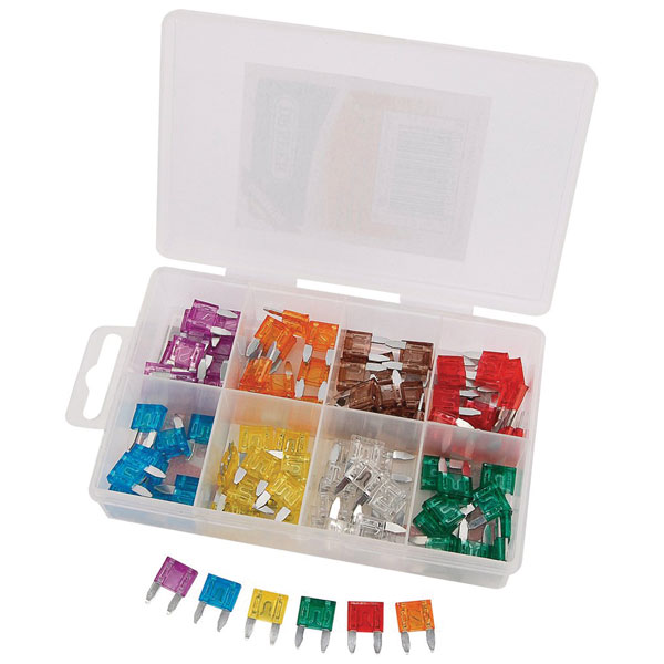  24311 Mini Automotive Plug-In Fuse Assortment (100 piece)