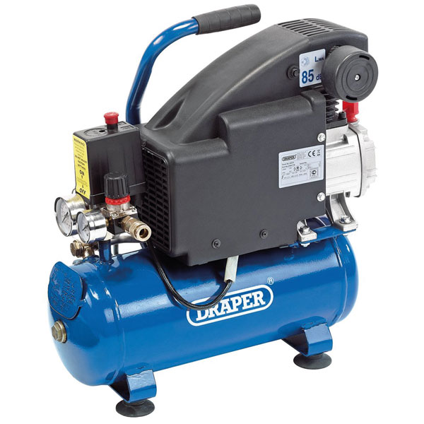 Slide Draper 24975 8L Air Compressor (0.75kW)