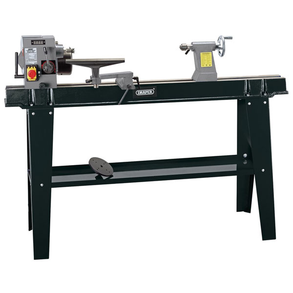  60990 Variable Speed Wood Lathe with Digital Display (750W)