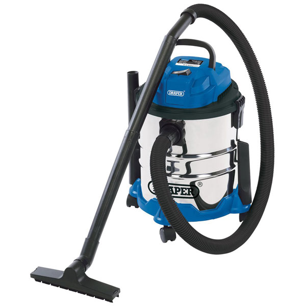  20515 20L Wet and Dry Vacuum Cleaner with Stainless Steel Tank (1250W)