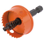 Draper Expert Bi-Metal Hole Saw with Integrated Arbor Range