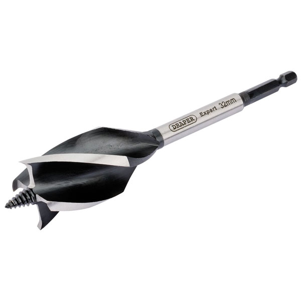 Draper Expert 35090 4 Fluted 12 x 165mm Auger Bits
