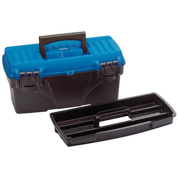  53876 410mm Tool Organiser Box with Tote Tray