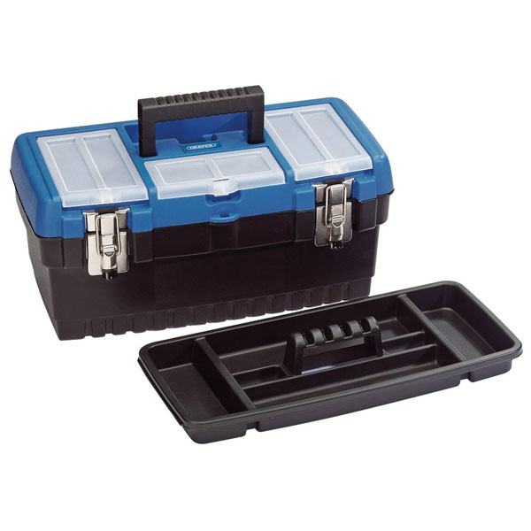  53878 413mm Tool Organiser Box with Tote Tray