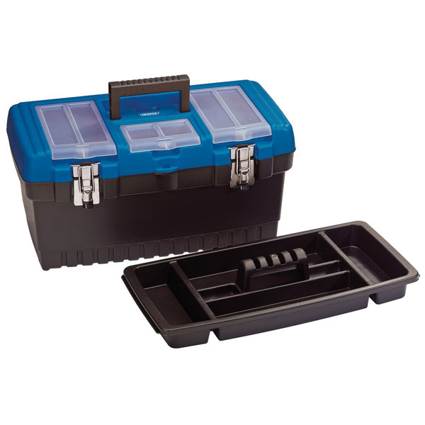  53880 486mm Tool Organiser Box with Tote Tray