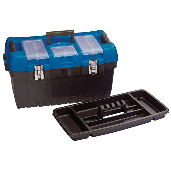  53887 564mm Large Tool Box with Tote Tray