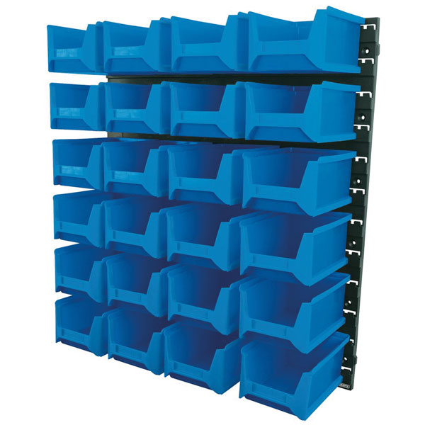  06797 24 Bin Wall Storage Unit (Large Bins)