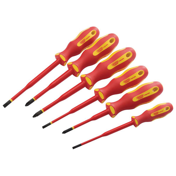 Draper 02167 XP1000 VDE Slimline Screwdriver Set (6 Piece)