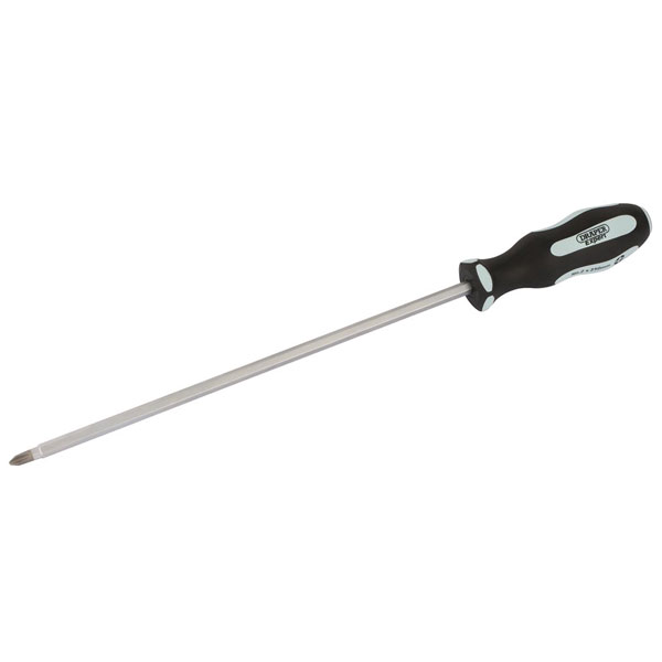 Draper Expert 63595 Pound Thru' Cross Slot No:2 x 250mm Soft Grip ...