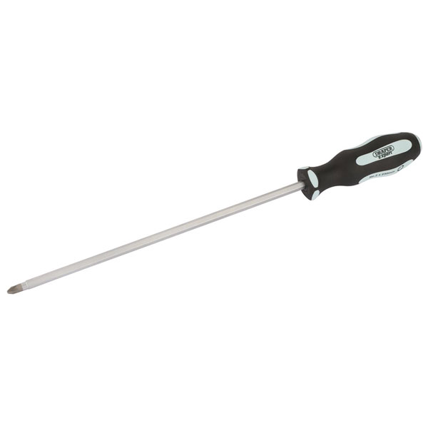 Draper Expert 35230 Pound Thru' PZ TYPE No:2 x 100mm Soft Grip Scr...