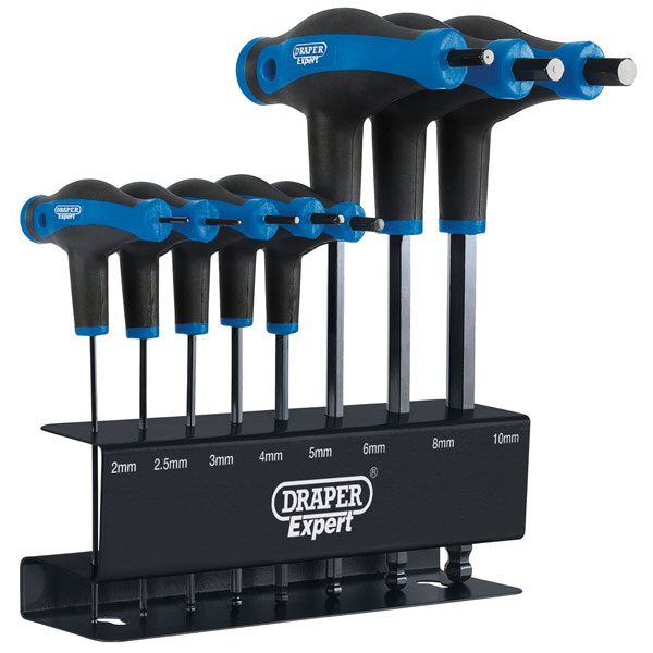 Draper Expert 33873 Soft Grip 'T' Handle Hexagon and Ball End Key ...