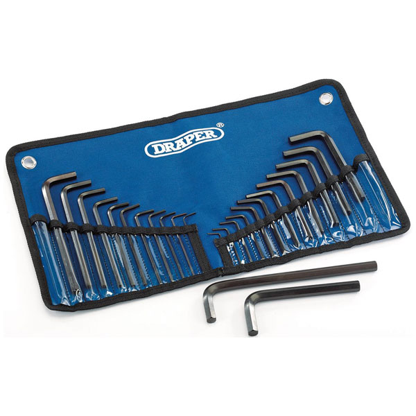 Click to view product details and reviews for Draper 33892 Metric Imperial Combined Hexagon Key Set 25 Piece.