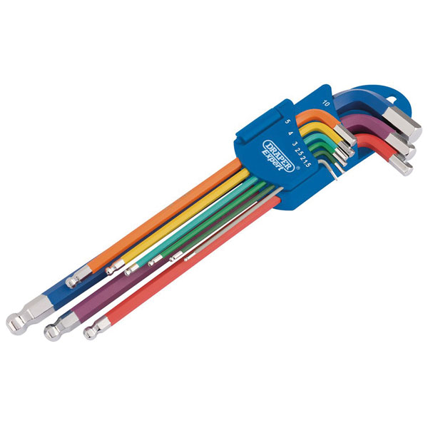 Click to view product details and reviews for Draper Expert 66134 Metric Coloured Extra Long Hexagon And Ball End.