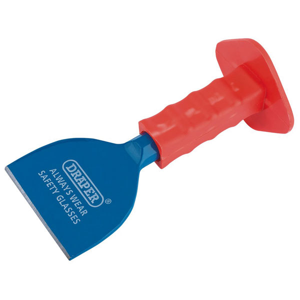 Draper 64680 Brick Bolster with Hand Guard (225 x 100mm)