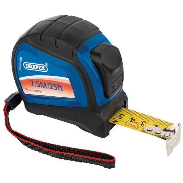 Draper 82824 7.5M/25ft Professional Measuring Tape