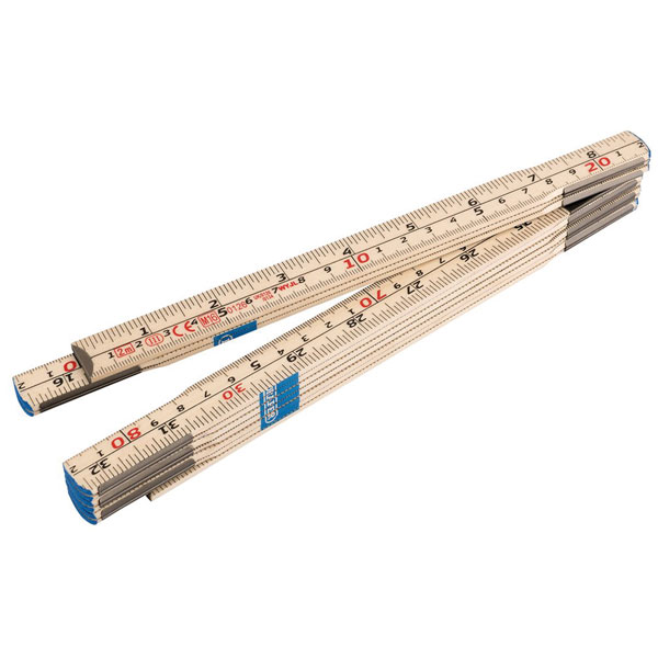 Draper 20703 Folding Wood Rule (2m)