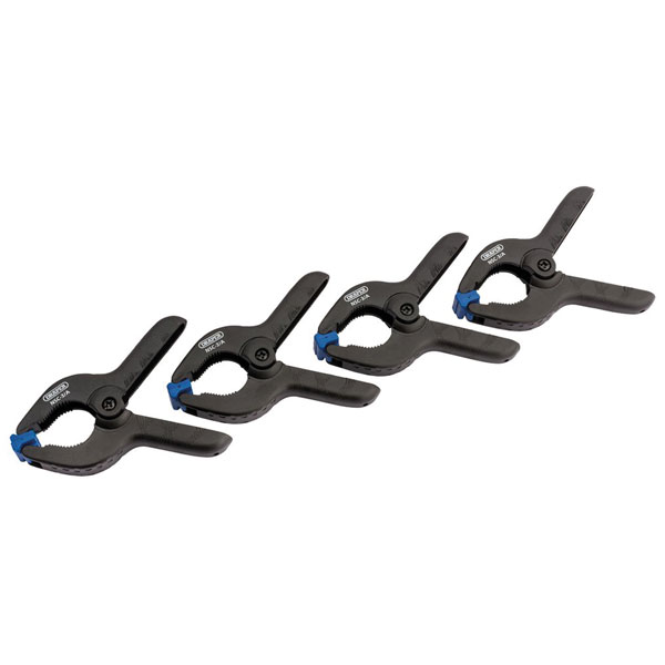 Click to view product details and reviews for Draper 82777 40mm Capacity Spring Clamp Set 4 Piece.