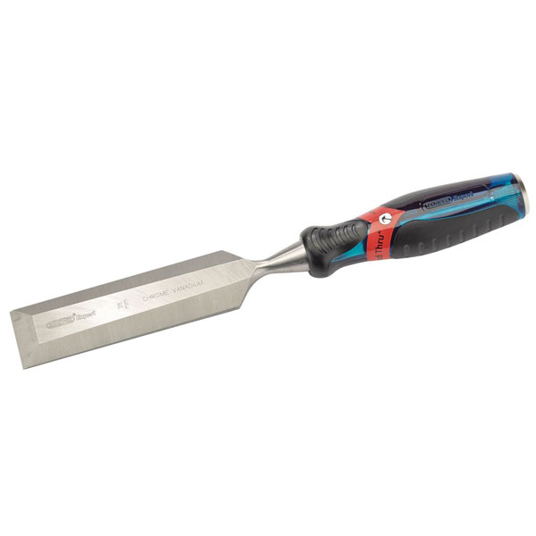 Draper Expert 24410 32mm Soft Grip 'Pound Thru' Bevel Edge Wood Chisel