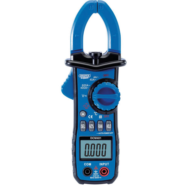 Draper Expert 41911 Digital Clamp Meter (Auto-Ranging)