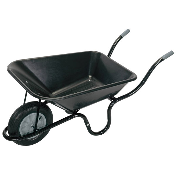 Draper 17993 Plastic Tray Wheelbarrow (85L)