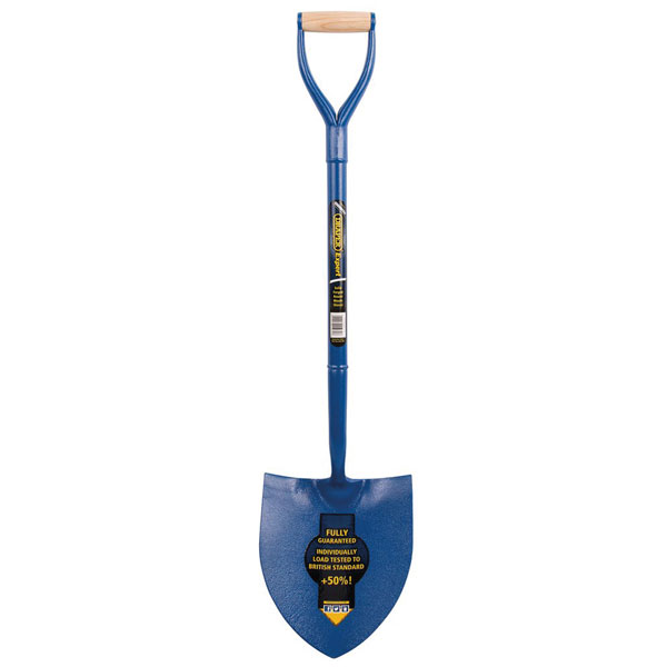  15071 Contractors Solid Forged Round Mouth Shovel