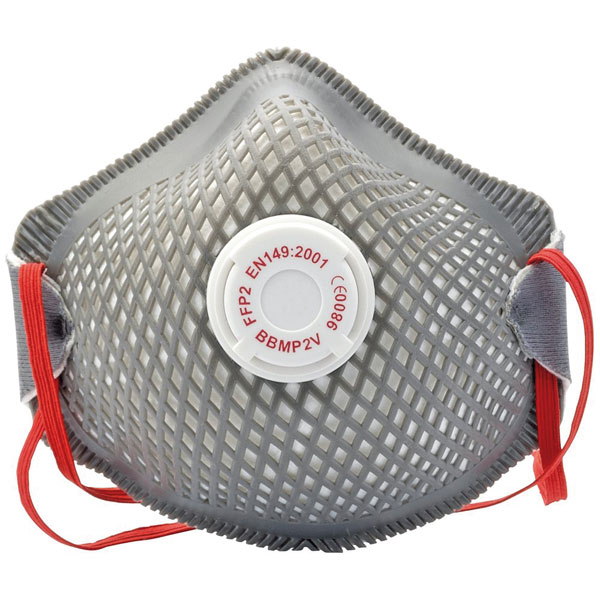 Draper Expert 82486 FFP2 NR Moulded Dust Masks (Pack of 3)