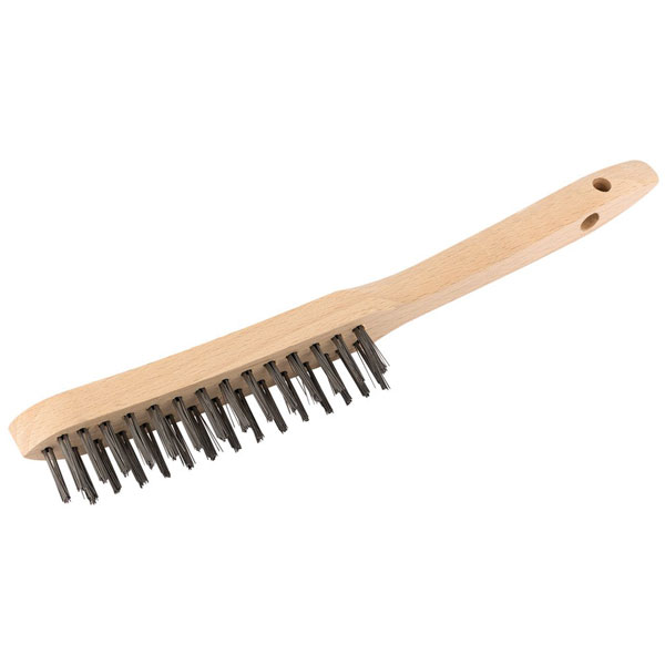 Draper 31569 3 Row Wire Scratch Brush (290mm)