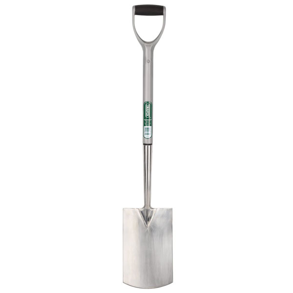 Draper 83756 Stainless Steel Soft Grip Garden Spade