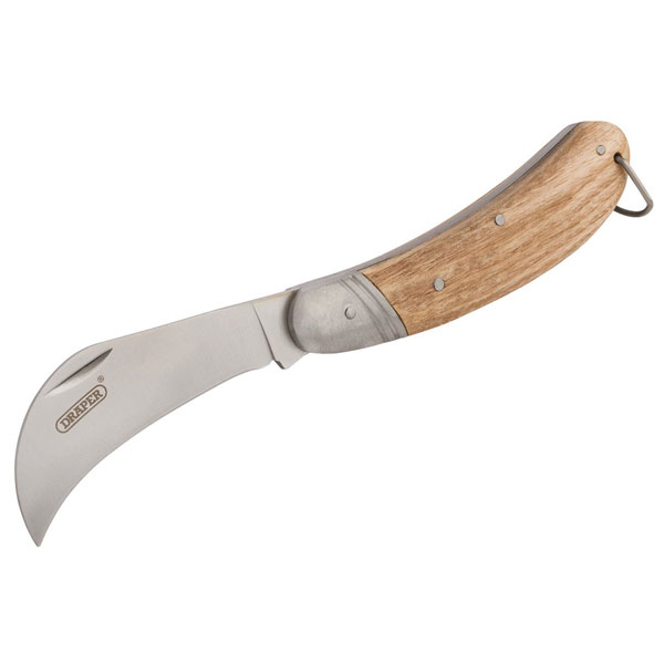 Draper 17558 Budding Knife with Ash Handle