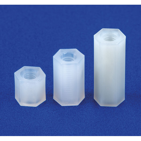 R-TECH 524345 Nylon Hexagonal M3 F-F Spacer 8mm - Pack Of 100
