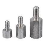 R-TECH	 Hexagonal M3 Threaded M-F A2 Stainless Steel Pillars - 5.5mm AF